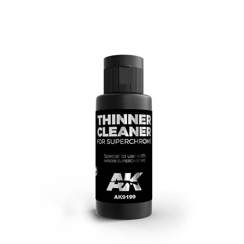 AK-Interactive: Super Chrome (60ml) + Thinner (60 ml)