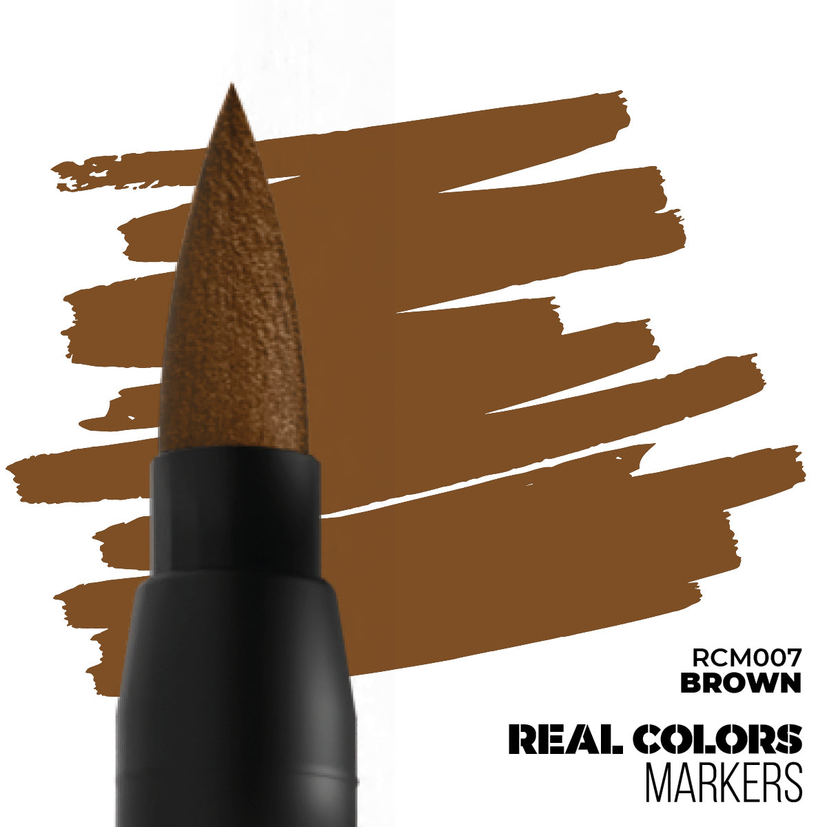 AK-Interactive - Real Color Markers Brown RCM007