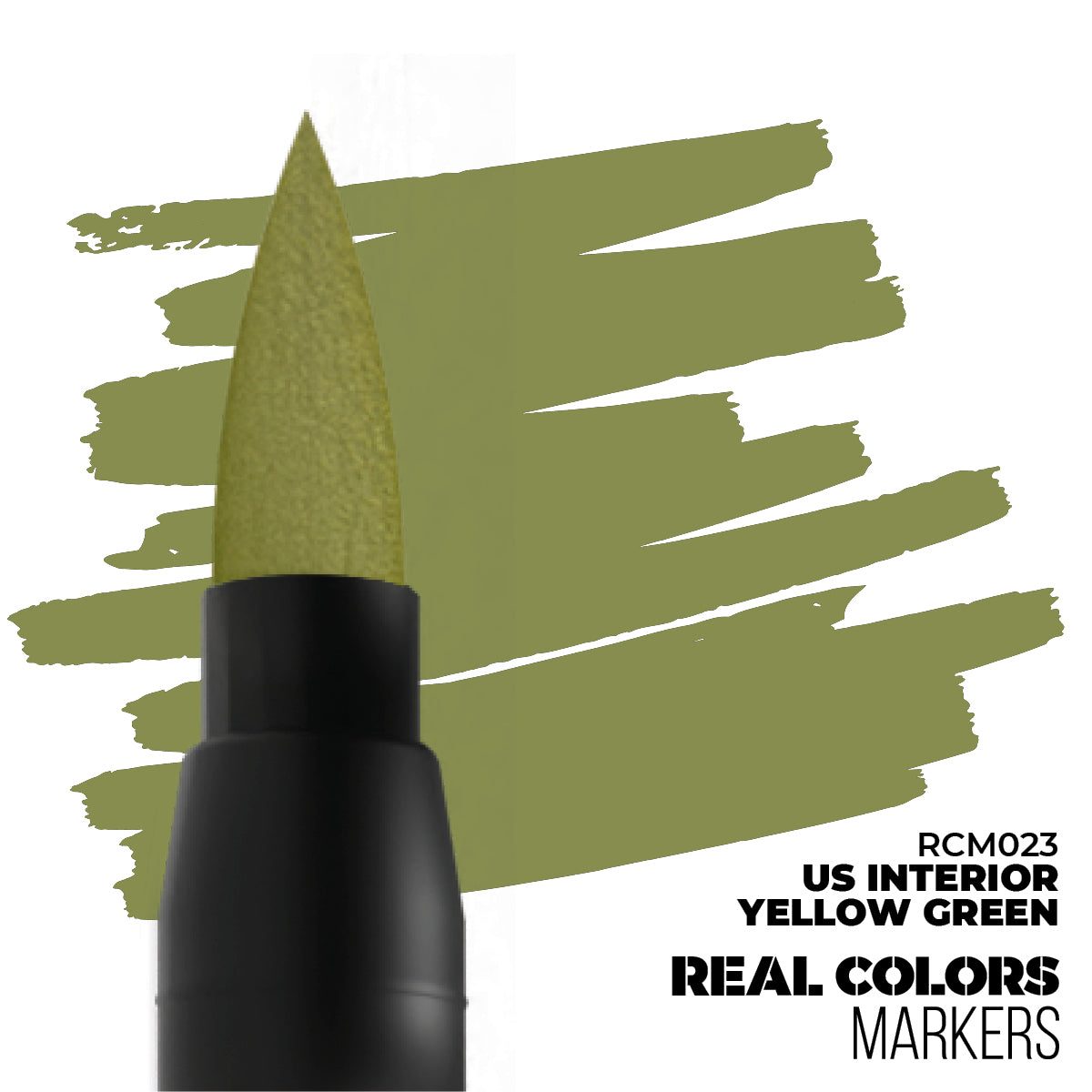 AK-Interactive - Real Color Markers US Interior Yellow Green RCM023