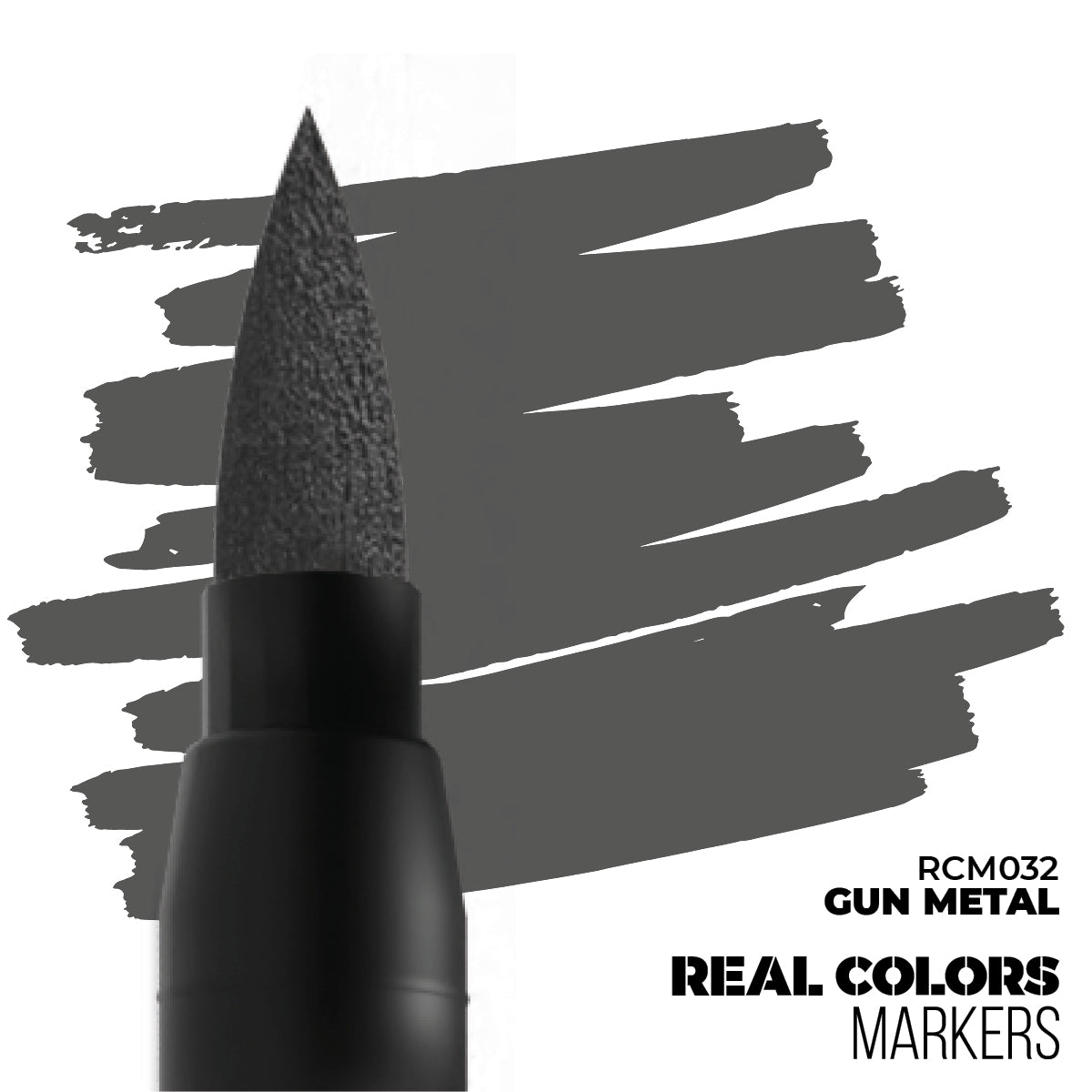 AK-Interactive - Real Color Markers Gun Metal RCM032