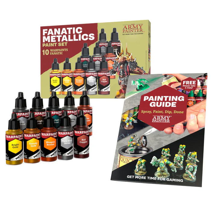 Army Painter Fanatic Metallics Paint Set