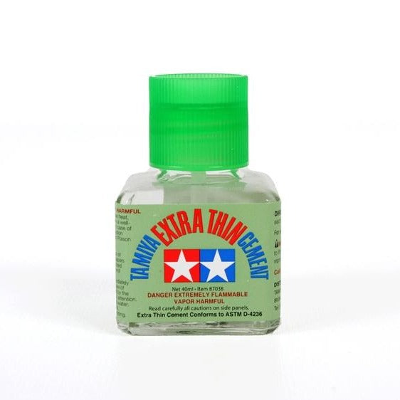 Tamiya: Extra Thin Cement (40ml Bottle)