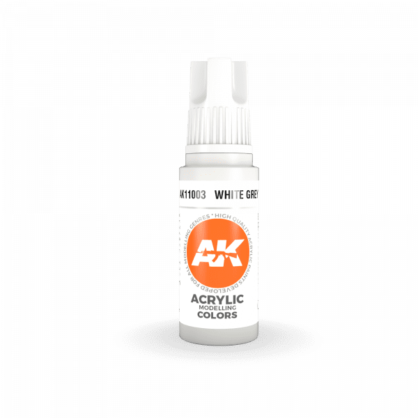 AK-Interactive - White Grey (17ml) 3rd Gen Acrylic