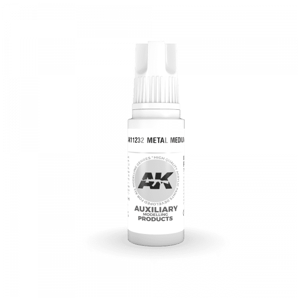 AK-Interactive - Metal Medium Auxiliary (17ml) 3rd Gen Acrylic