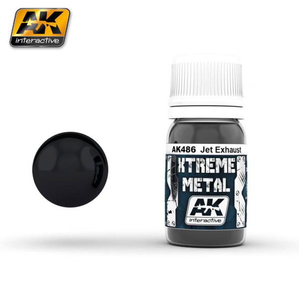 AK-Interactive: Xtreme Metal Jet Exhaust 30ml