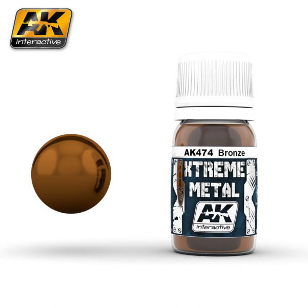 AK-Interactive: Xtreme Metal Bronze 30ml