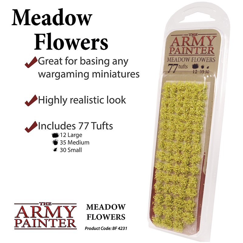 Army Painter Battlefields XP: Meadow Flowers (77 Tufts)